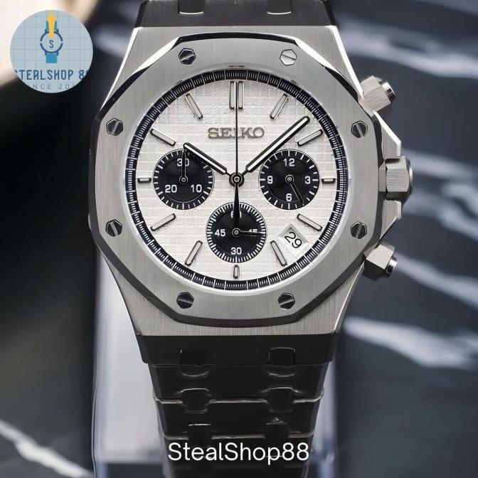 Seikoak ChronoGraph Panda VK63  MOD terlaris