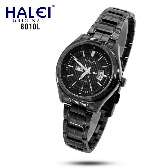 PROMO JAM UNISEX (32MM DAN 45MM) HALEI ANTI AIR ORIGINAL BONUS GELANG TITANIUM (DSH-009) Watches ter