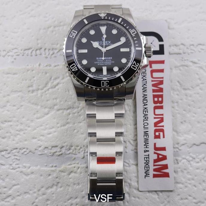 JAM TANGAN MEWAH SUBMARINER 114060 NO DATE CERAMIC VSF terlaris