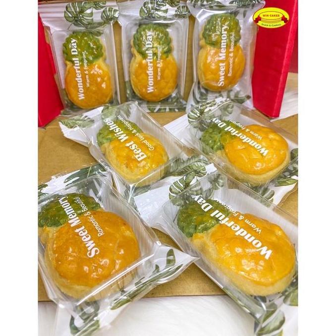 Nastar Taiwan Nanas Jumbo Wincakes (Isi 6) - Kue Kering Nastar - Makanan Ringan kuker kiloan FZ