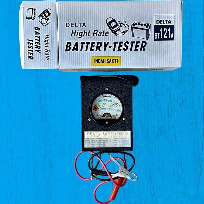 BEBAS ONGKIR - Baterai Battery Tester Delta BT121A