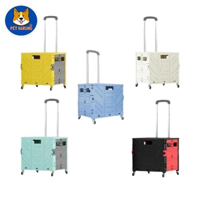 Pet Stroller Troli Anjing Kucing Hewan