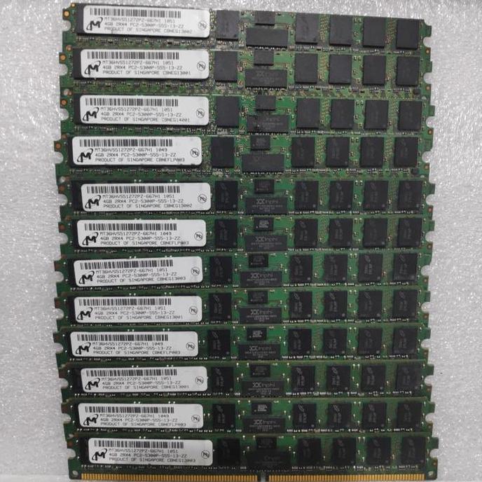 HARGA DISC - Ram Server 4GB DDR2 PC2-5300P-555 2Rx4