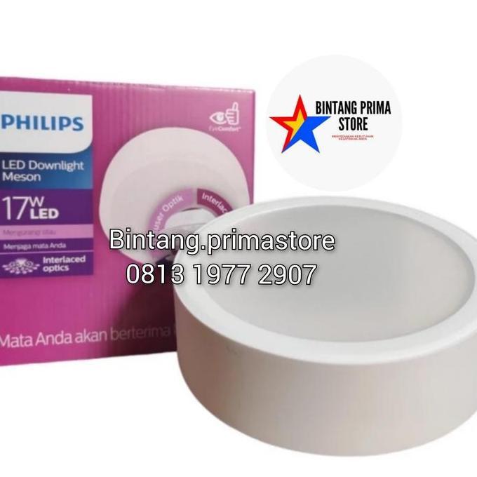 Lampu Downlight LED OB Outbow Philips 17Watt Sinar Putih dan Kuning