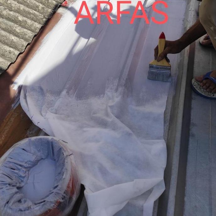 Tissue/Kain/Serat/Kasa/Membran Pelapis Cat Waterproofing / aquaproof .