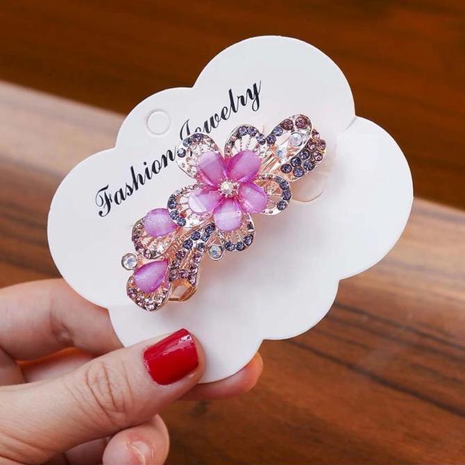 Jepit Hijab Belakang Otomatis Aksesoris Jilbab