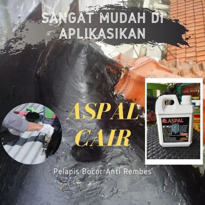 Aspal Cair Untuk Dak Kolam Ikan Anti Rembes waterproofing