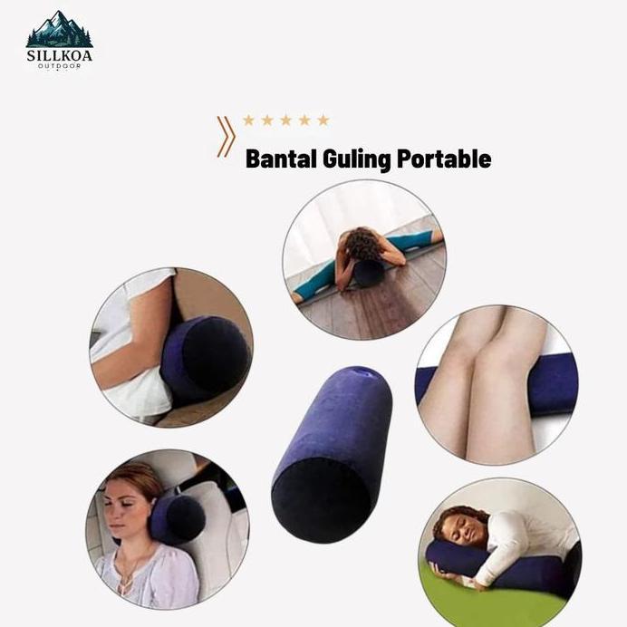 Bantal Guling Pompa tiup  Inflatabel 18 Waterproof Bed