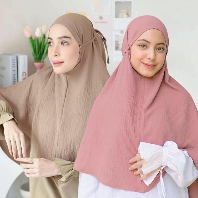 bergo rayon crinkle bergo airflow jilbab bergo crinkle airflow bergo
