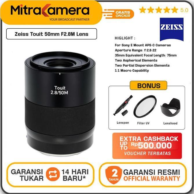 AEROSHON Zeiss Touit 50mm F2.8M Lens