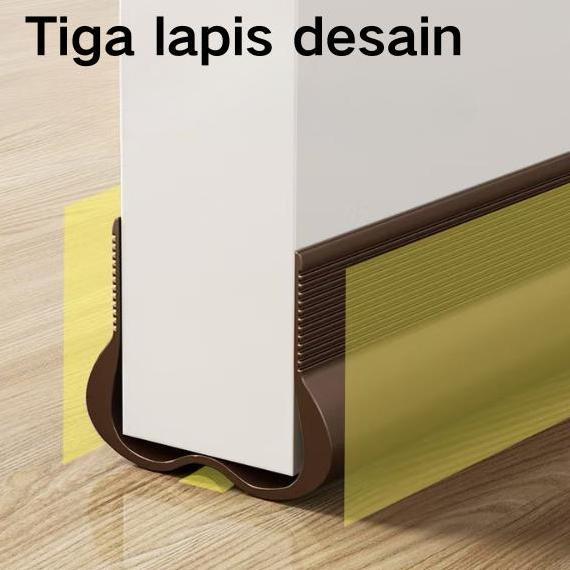 MEIDANO tutup sela  bawah  pembatas  bawah Anti angin dan anti serangga karet  bawah  silikon pintu 