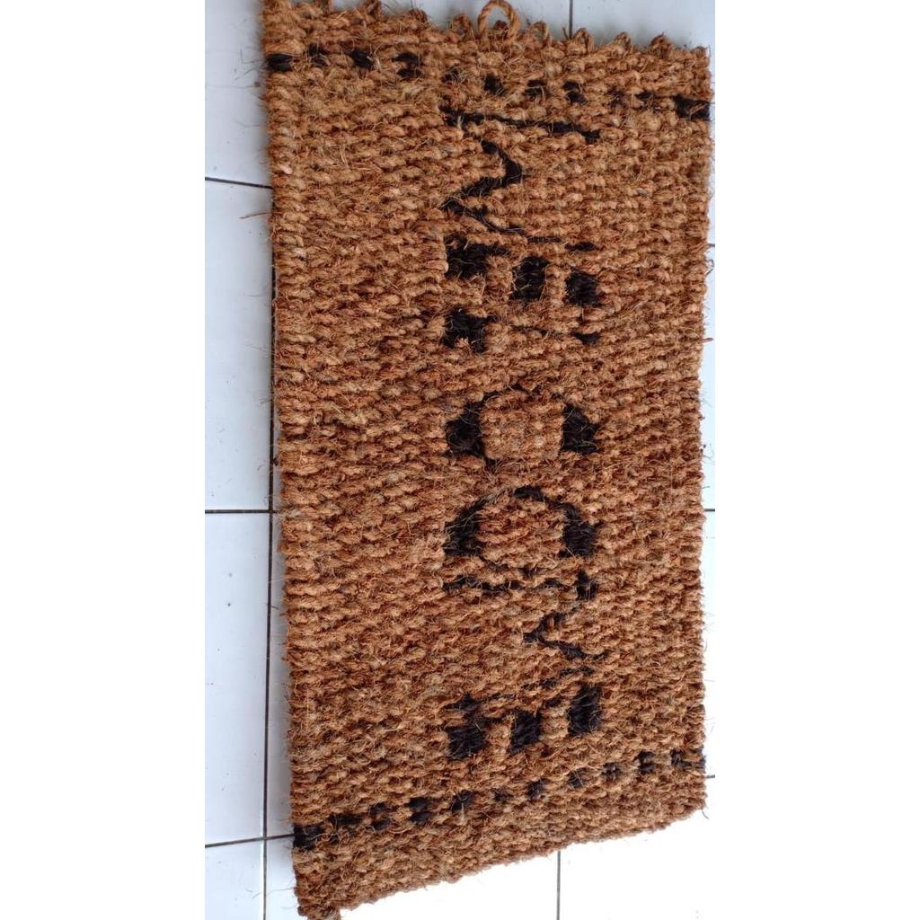 Keset Ijuk Welcome Sabut Kelapa - Keset Sabut Kelapa -keset ijuk alami