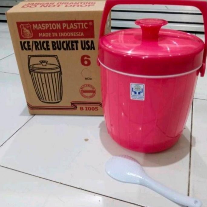 Termos nasi & es 6 maspion/rice & ice bucket 6 maspion (kecil) GM