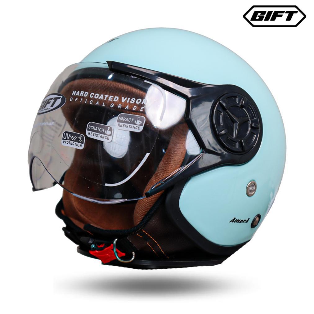 Helm  GIFT AMORA half face wanita hijab  /helm hijab/helm wanita/helm keren/helm dewasa/helm murah