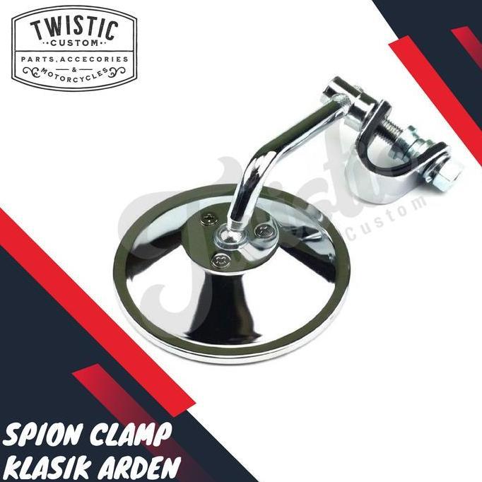 Spion Clamp Emgo Arden Motor Chopper W250 Xs650 Bsa Sr400 Triumph