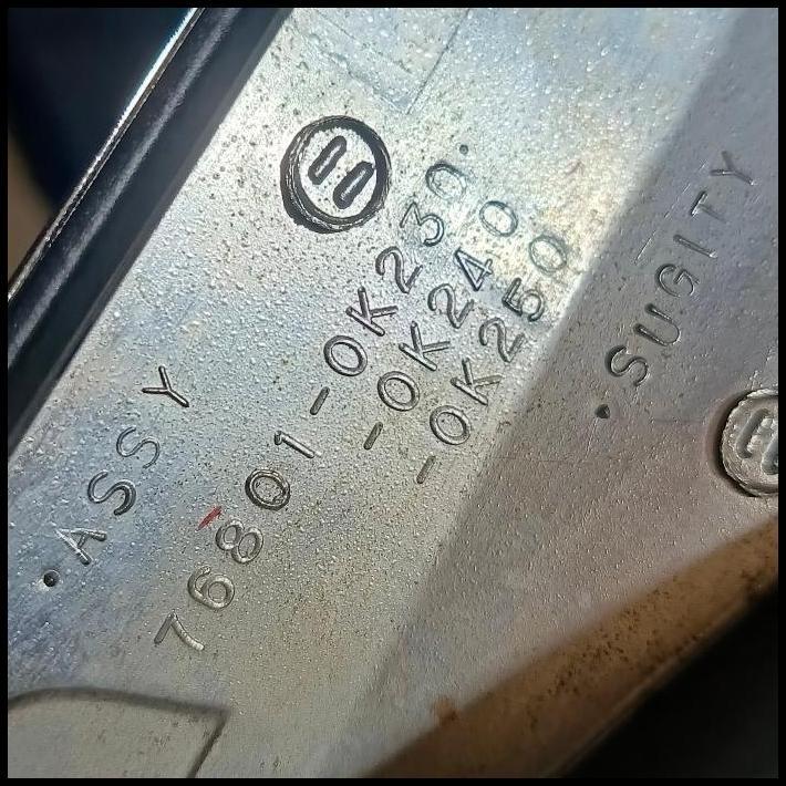 TERMURAH LIST TRUNKLID BAGASI TOYOTA FORTUNER TAHUN 2012-2015 ORIGINAL PART