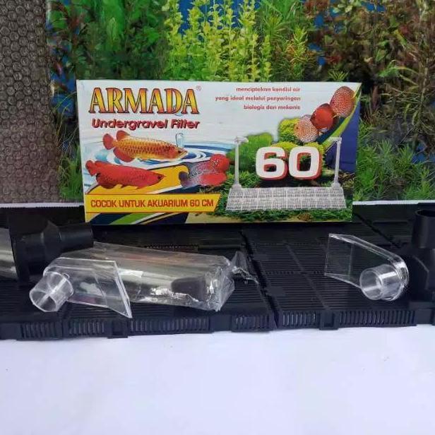 UNDERGRAVEL FILTER AQUARIUM 60cm