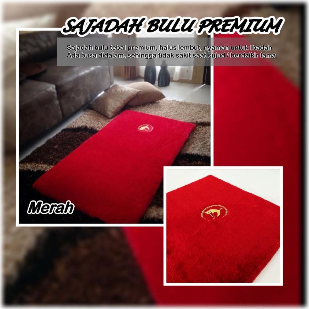 Sajadah Empuk / Sajadah Bulu Premium Tebal dan Nyaman