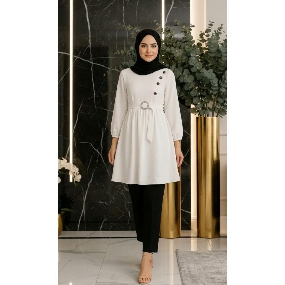 DISKON TUNIK -ATASAN WANITA TERBARU KEKINIAN | TUNIK SIMPLE MEWAH TRAND 2025
