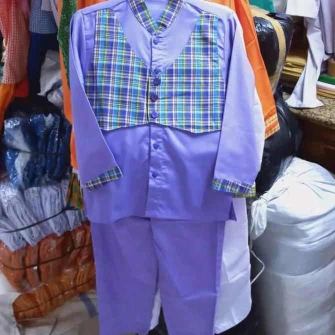 seragam sekolah muslim anak tk/baju seragam sekolah anak tk cowo/baju seragam sekolah anak tk peremp