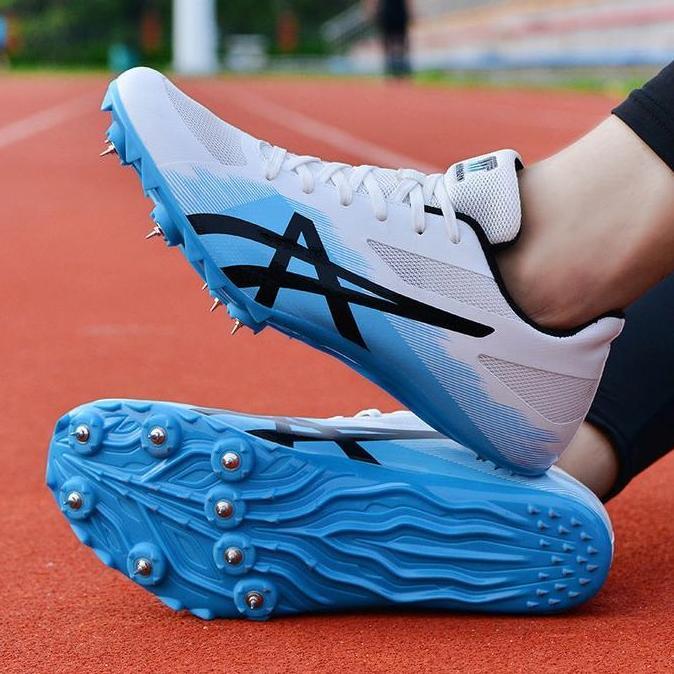 Termurah / Hot Sale Track And Field Spikes Sprint Spikes Lari Lompat Jauh Sepatu Lari Lomp