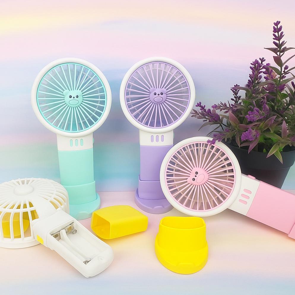 BIG PROMO RG Kipas Angin BATERAI ABC 6820 Mini Fan Genggam Tangan kipas angin portable mini kipas an