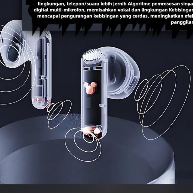 JBL Phantom Earbuds Bluetooth H33 Waterproof Musik Sports 2025 Versi Baru untuk iPhone dan Android -