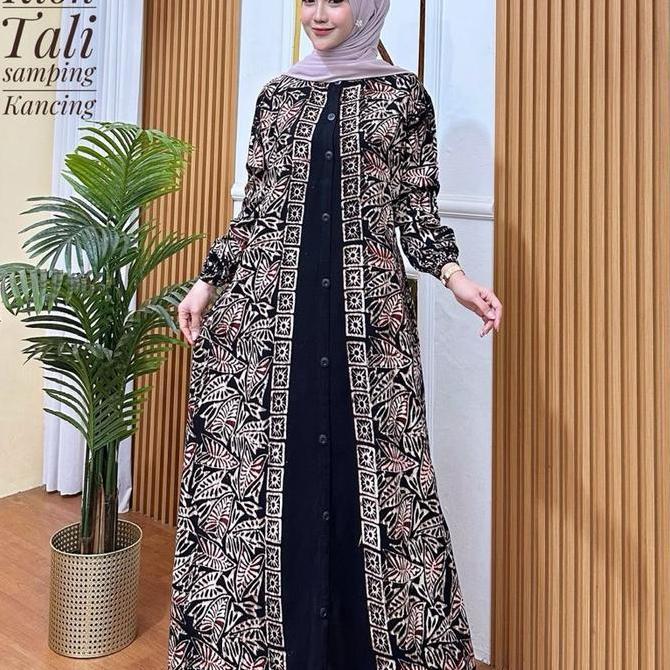 Gamis twill ori. Gamis twill pekalongan