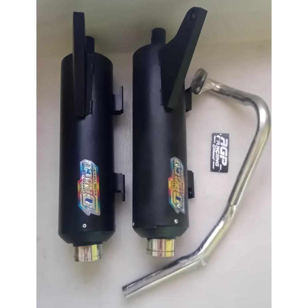 Grosir Knalpot Termurah Terlaris Agp Racing Draco Beat Fi Karbu Delux Mio Vario 110 125 150 Mios Mio