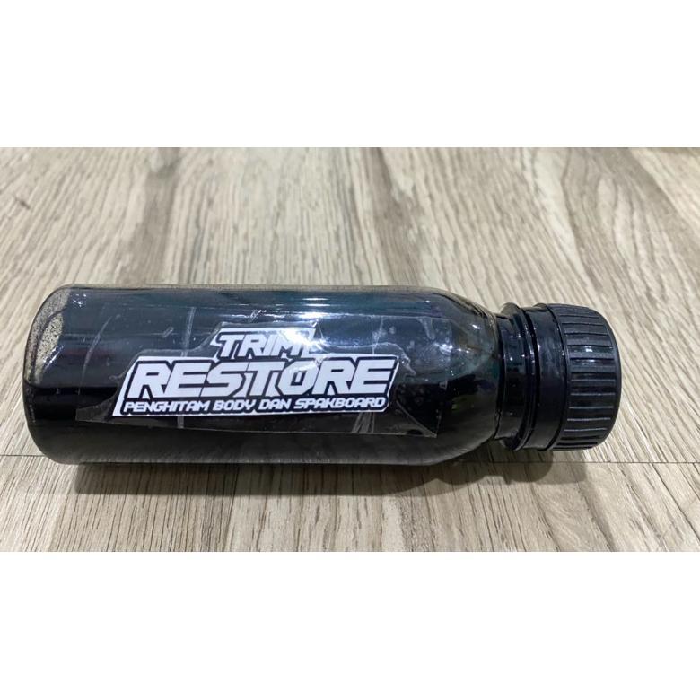 Tahan Lama Trim Restore Penghitam Body Kasar  Ban Motor Mobil Permanent Pengkilat Body Doff (100 Ml)