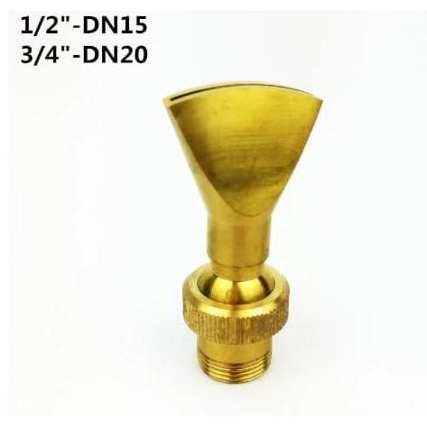 1/2" (3/4") Nozzle Air Mancur, Duct Tail, Kipas Bebek