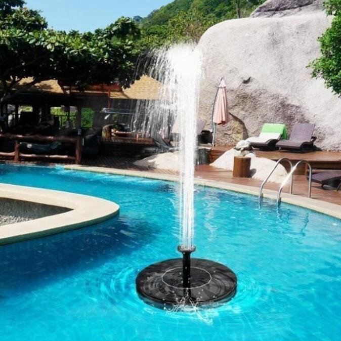 Air Mancur Kolam Pompa Air Tenaga Surya Solar Panel