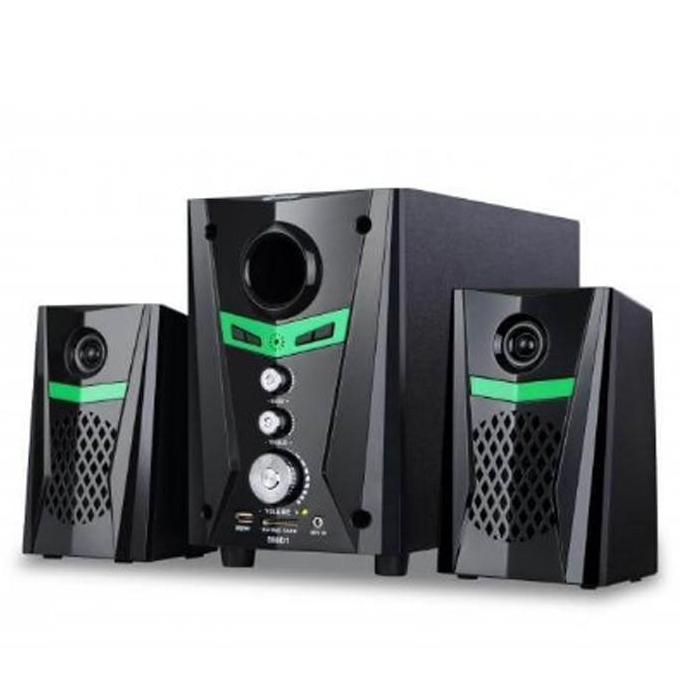 Speaker Portabel GMC Bluetooth Wireless Multimedia Super Bass Speaker Aktif GMC 888D1BT Original ter