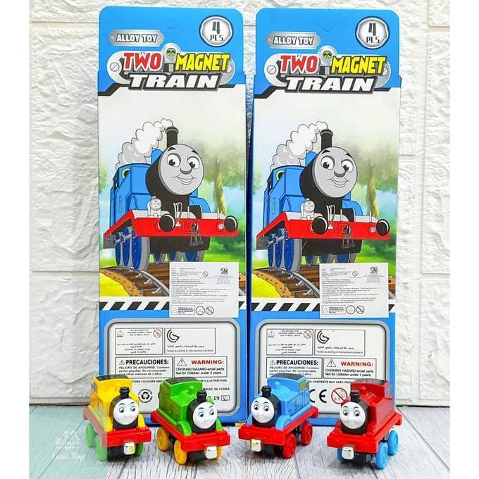 Mainan Anak Diecast Kereta Magnet Train Set Besi 4PCS 1936