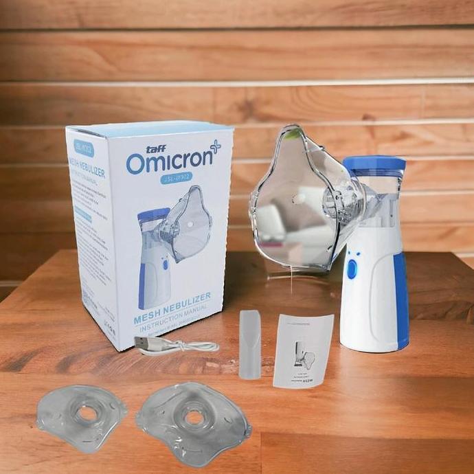 davindakar54 - nebulizer alat uap pernapasan pelancar sesak nafas asma ultrasonic steam inhale set o