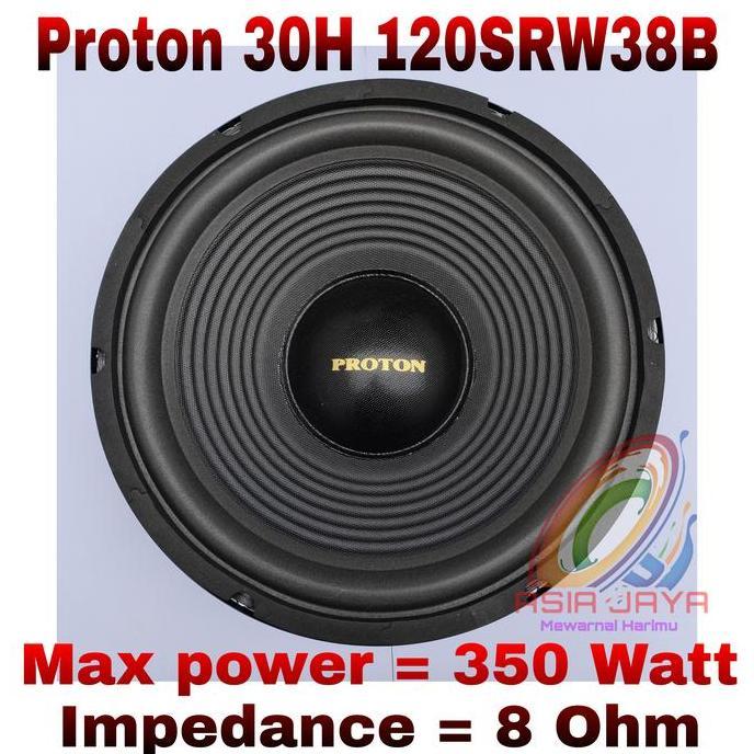 Speaker Woofer 12 Inch Proton 12 30H120SRW38B terlaris