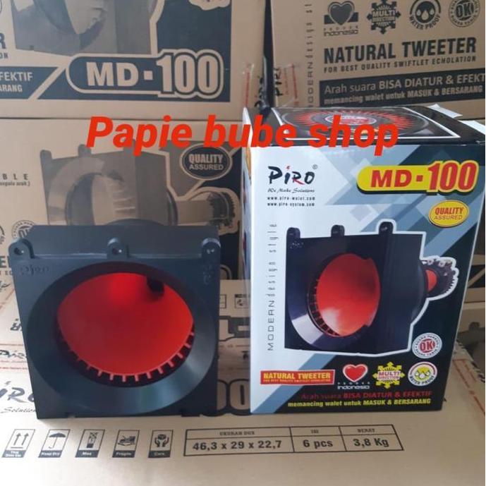 Tweeter Putar Piro MD 100 Anti Air Tweeter Magnet Walet terlaris