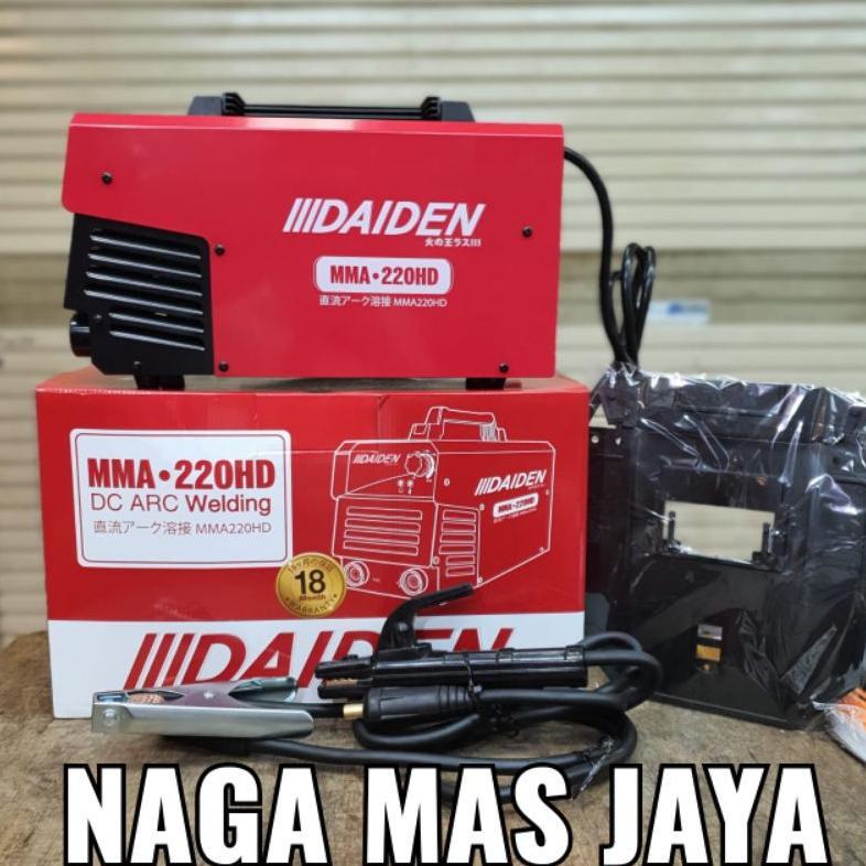 MESIN LAS DAIDEN MMA 220HD / TRAFO LAS INVERTER DAIDEN MMA 220 HD / TRAVO LAS DAIDEN MMA 220