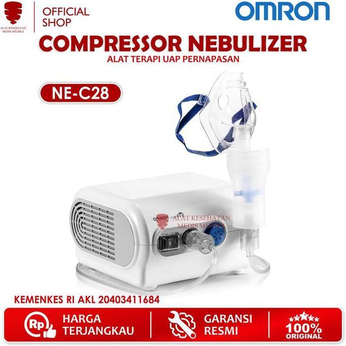 davindakar54 - compressor nebulizer alat uap terapi pernafasan alat bantu asma omron medis nebulizer