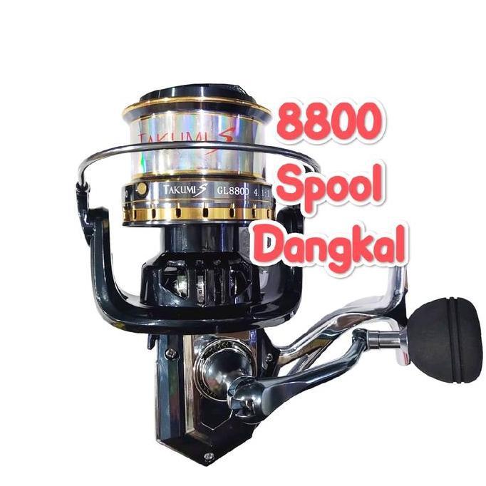 Reel Pancing Ukuran Jumbo 10000 12000 Metal Oneway laut tahan korosi