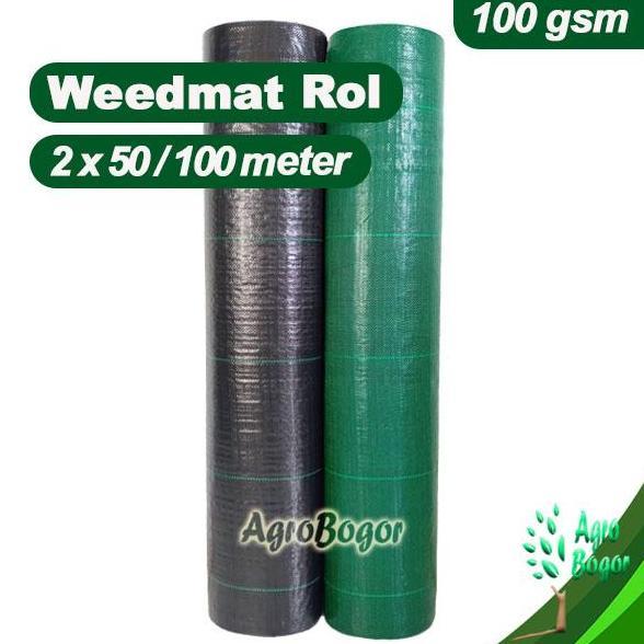 Tmn- Weedmat Lebar 2 Meter X 50/100 Meter, Weedmat Rol