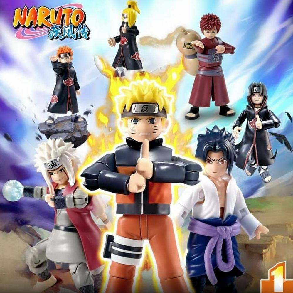 Action Figure Anime Naruto Blindbox Acak Random XJ1180