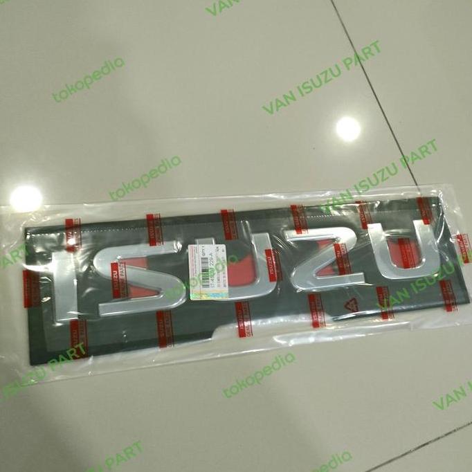 Emblem Decal Isuzu Bagian Depan Isuzu Traga Original Diskon