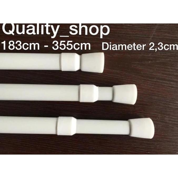 Pipa Ajaib Gorden Kolong Dapur/ Tongkat Fleksibel/Tongkat Gorden Pintu