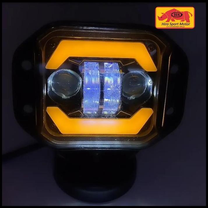 TERMURAH LAMPU LED FOG LAMP LIGHT KOTAK