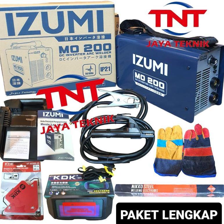 MESIN LAS INVERTER IZUMI MO 200 / TRAFO LAS INVERTER IZUMI MO 200 / TRAVO LAS IZUMI MO MMA 200