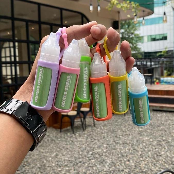 STETES stevia 15ml + Sillicon Case Organik Gula Food