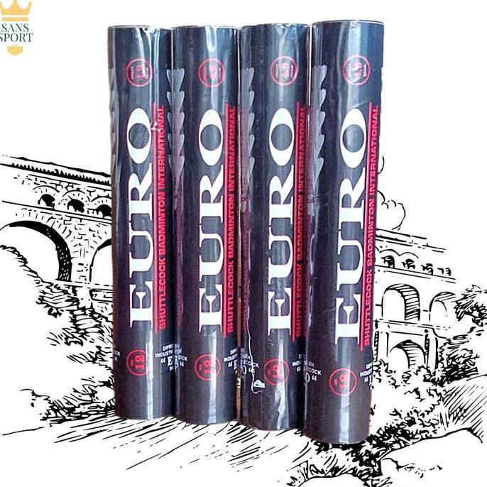 Lansungkirim- Shuttlecock/Kok/Cock Euro Hitam