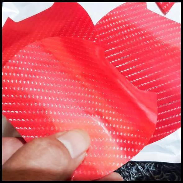 BEST DEAL OUTER STIKER PELINDUNG PINTU MOBIL VIOS LIMO STICKER CARBON 5D 
