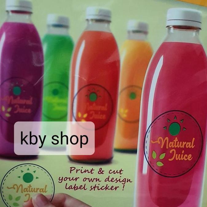 Bisaaja- Kertas Stiker Transparan Anti Air A4 E-Print Transparent Sticker